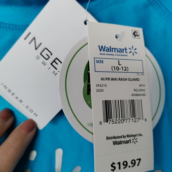 Rashguard Swim shirt Woman's Large - Picture 3 of 5